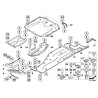 Panneau de ventre droit - Pièce d'origine BMW 51717020534 Panneau de ventre droit - Pièce d'origine BMW 51717020534