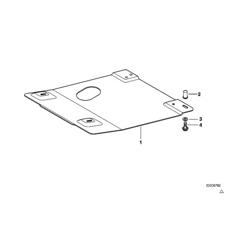 Belly Pan - Pièce d'origine BMW 51718209093