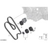 Tendeur de courroie - Pièce d'origine BMW 11287545296 Tendeur de courroie - Pièce d'origine BMW 11287545296