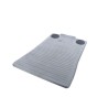 Tapis de sol en caoutchouc toutes saisons noirs - Pièce d'origine BMW 51470428949 pour l'avant. Tapis de sol en caoutchouc toutes saisons noirs - Pièce d'origine BMW 51470428949 pour l'avant.