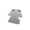 Tapis de sol en caoutchouc toutes saisons noirs - Pièce d'origine BMW 51470428949 pour l'avant. Tapis de sol en caoutchouc toutes saisons noirs - Pièce d'origine BMW 51470428949 pour l'avant.