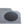 Tapis de sol en caoutchouc toutes saisons noirs - Pièce d'origine BMW 51470428949 pour l'avant. Tapis de sol en caoutchouc toutes saisons noirs - Pièce d'origine BMW 51470428949 pour l'avant.