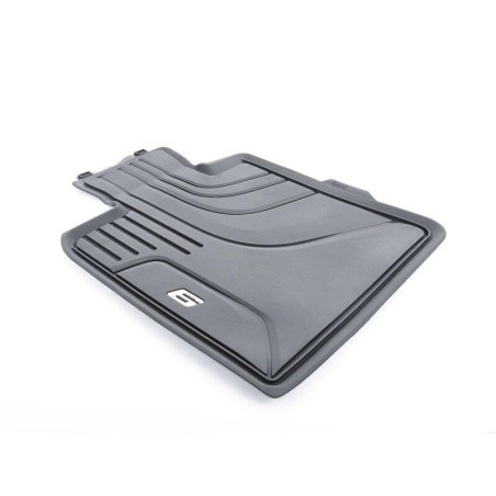 Tapis de sol en caoutchouc toutes saisons noirs avant - Pièce d'origine BMW 51472446289 Tapis de sol en caoutchouc toutes saisons noirs avant - Pièce d'origine BMW 51472446289