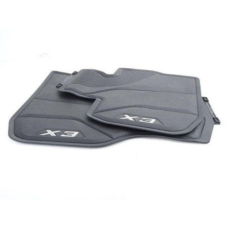 Tapis de sol en caoutchouc toutes saisons noirs avant - Pièce d'origine BMW 51472450511
