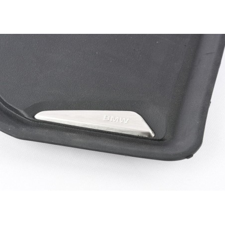 Tapis de sol en caoutchouc noir toutes saisons arrière - Pièce d'origine BMW 51472347730 Tapis de sol en caoutchouc noir toutes saisons arrière - Pièce d'origine BMW 51472347730