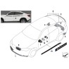 Bandes de course noires et grises - Pièce d'origine BMW 51142357137 Bandes de course noires et grises - Pièce d'origine BMW 51142357137
