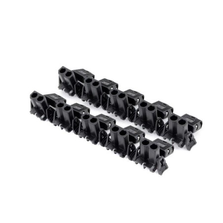 Pack de 10 bornes de fiche noire - Pièce d'origine BMW 10x61131378416