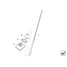 Antenne radio noire - Pièce d'origine BMW 65206902689 Antenne radio noire - Pièce d'origine BMW 65206902689