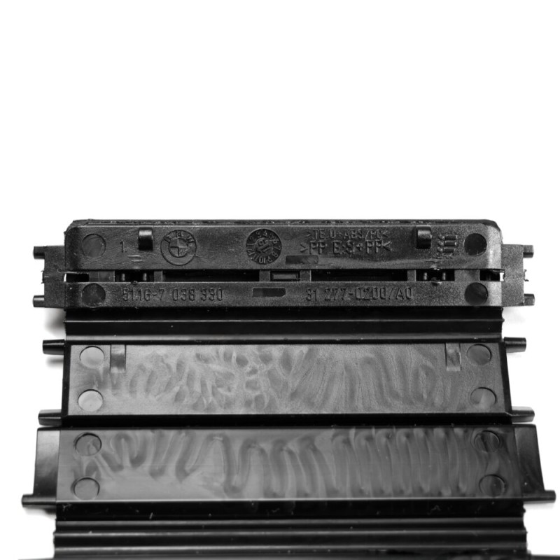 Cache-rouleau de séparation de rangement noir - Pièce d'origine BMW 51167038333