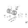 Moteur de soufflante - Pièce d'origine BMW 64118382305 Moteur de soufflante - Pièce d'origine BMW 64118382305