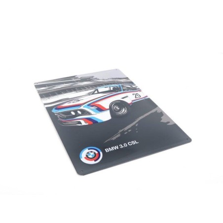 Plaque en métal Motorsport 3.0 CSL - Pièce d'origine BMW 80232445949 Plaque en métal Motorsport 3.0 CSL - Pièce d'origine BMW 80232445949
