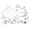 Câble de déverrouillage du loquet avant du capot moteur RHD - Pièce d'origine BMW 51238397989 Câble de déverrouillage du loquet avant du capot moteur RHD - Pièce d'origine BMW 51238397989
