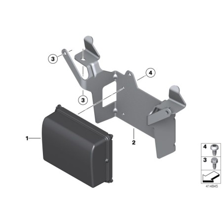 Support de capteur avant - Pièce d'origine BMW 66316851998