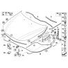 Support de déverrouillage du capot - Pièce d'origine BMW 51437052579 Support de déverrouillage du capot - Pièce d'origine BMW 51437052579