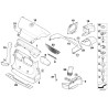 Support de conduit d'air de frein - Gauche - E46 M3 - Pièce d'origine BMW 51717892797 Support de conduit d'air de frein - Gauche - E46 M3 - Pièce d'origine BMW 51717892797