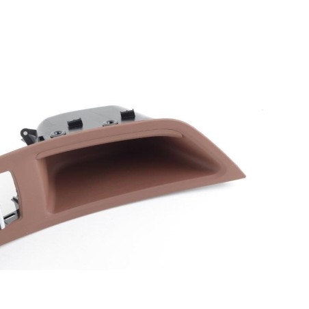 Garniture de poignée de porte avant gauche marron - Pièce d'origine BMW 51417261933