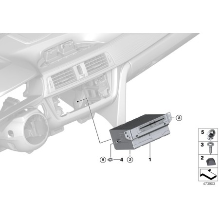 Tampon - Pièce d'origine BMW 51318236877