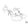 Support d'ampoule gauche E92 - Pièce d'origine BMW 63217174407 Support d'ampoule gauche E92 - Pièce d'origine BMW 63217174407