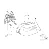 Porte-ampoule gauche - Pièce d'origine BMW 63217165973 Porte-ampoule gauche - Pièce d'origine BMW 63217165973