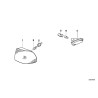 Douille d'ampoule - Pièce d'origine BMW 63138361003 Douille d'ampoule - Pièce d'origine BMW 63138361003