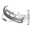 Revêtement de pare-chocs apprêté - Pièce d'origine BMW 51117285963 Revêtement de pare-chocs apprêté - Pièce d'origine BMW 51117285963