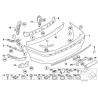 Revêtement de pare-chocs apprêté - Pièce d'origine BMW 51127042697 Revêtement de pare-chocs apprêté - Pièce d'origine BMW 51127042697