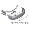 Revêtement de pare-chocs apprêté - Pièce d'origine BMW 51127363306 Revêtement de pare-chocs apprêté - Pièce d'origine BMW 51127363306