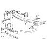Pare-chocs Euro - Pièce d'origine BMW 51111868091 Pare-chocs Euro - Pièce d'origine BMW 51111868091