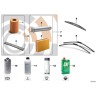 Filtre d'habitacle / Filtre d'air frais (charbon actif) E53 X5 - Pièce d'origine BMW 64312218428 Filtre d'habitacle / Filtre d'air frais (charbon actif) E53 X5 - Pièce d'origine BMW 64312218428