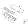 Filtre d'habitacle / Filtre d'air frais - Paire de pièces d'origine BMW 64312339891 Filtre d'habitacle / Filtre d'air frais - Paire de pièces d'origine BMW 64312339891