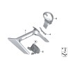 Porte-gobelet - Pièce d'origine BMW 51169252877 Porte-gobelet - Pièce d'origine BMW 51169252877