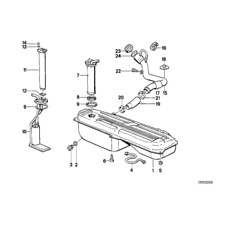 Capot Euro Z1 - Pièce d'origine BMW 51212291901 Capot Euro Z1 - Pièce d'origine BMW 51212291901