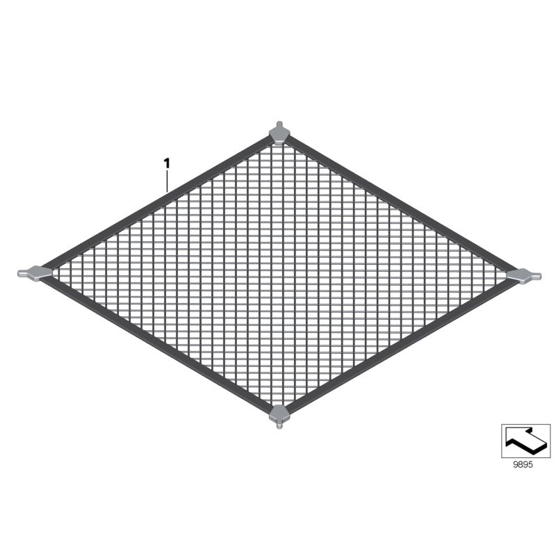 Filet de chargement pour bagages - Pièce d'origine BMW 51470142396