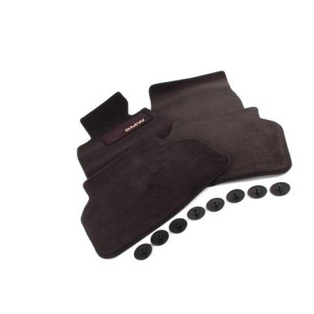 Tapis de sol en moquette anthracite/noir - Pièce d'origine BMW 82111469759 Tapis de sol en moquette anthracite/noir - Pièce d'origine BMW 82111469759