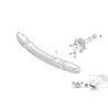 Porte-bagages - Pièce d'origine BMW 51118245858 Porte-bagages - Pièce d'origine BMW 51118245858