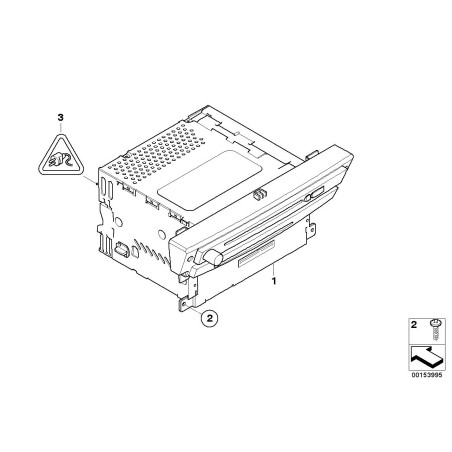 CCC CD - Pièce d'origine BMW 65839159031