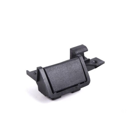 Accoudoir central noir avec loquet de couvercle - pièce d'origine BMW 51168228808 pour conduite à gauche.