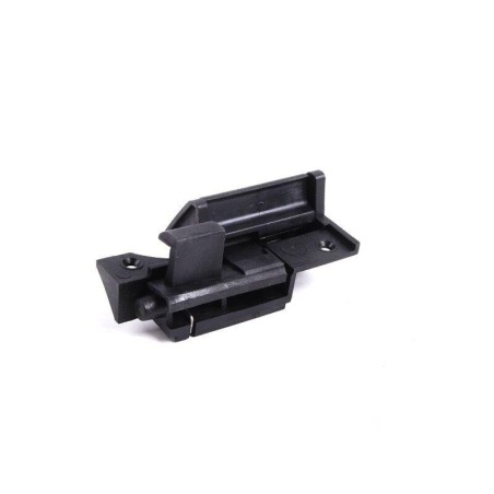 Accoudoir central noir avec loquet de couvercle - pièce d'origine BMW 51168228808 pour conduite à gauche.