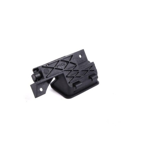 Accoudoir central noir avec loquet de couvercle - pièce d'origine BMW 51168228808 pour conduite à gauche.