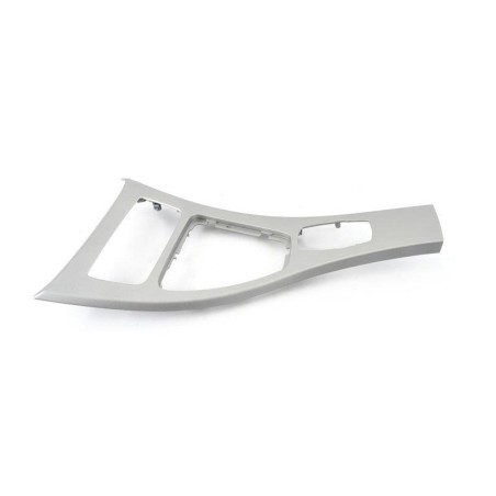 Cache de console centrale avant en argent satiné - Pièce d'origine BMW 51169197238