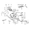 Cache de console centrale - Pièce d'origine BMW 51168108930 Cache de console centrale - Pièce d'origine BMW 51168108930
