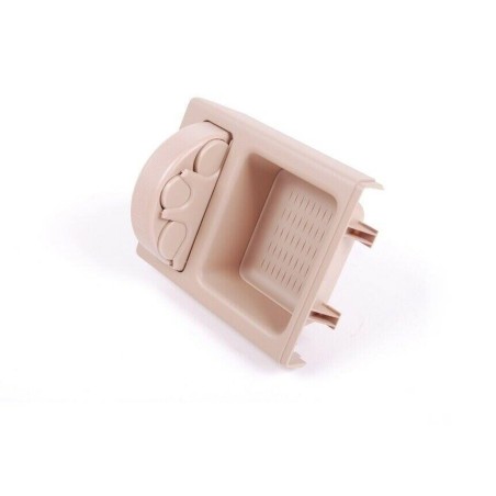 Plateau de rangement central pour objets divers avec boîte à pièces beige - Pièce d'origine BMW 51168217959