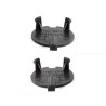 Cache de vis de console centrale noir - Ensemble de 2 pièces - Pièce d'origine BMW 2x51167906699 Cache de vis de console centrale noir - Ensemble de 2 pièces - Pièce d'origine BMW 2x51167906699