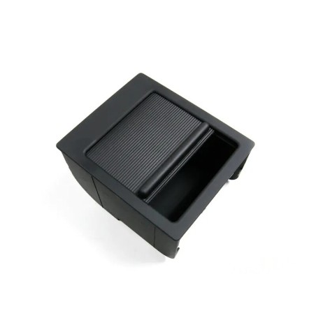 Compartiment de rangement de console centrale noir - Pièce d'origine BMW 51168159698