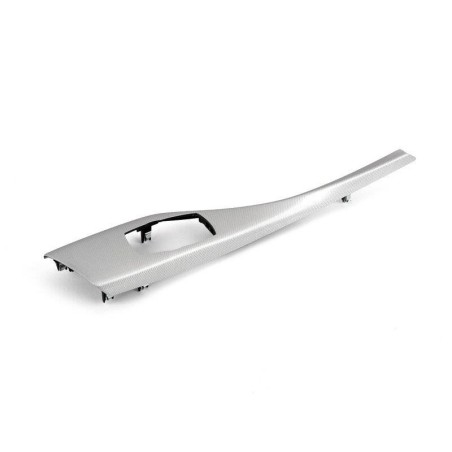 Garniture de console centrale en aluminium hexagonal pour conduite à gauche - Pièce d'origine BMW 51168064265