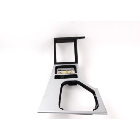 Garniture de console centrale en chrome mat - Pièce d'origine BMW 51162695566 Garniture de console centrale en chrome mat - Pièce d'origine BMW 51162695566