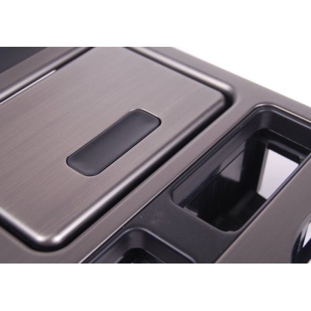 Garniture de console centrale en ligne Titan - Pièce d'origine BMW 51162694080 Garniture de console centrale en ligne Titan - Pièce d'origine BMW 51162694080