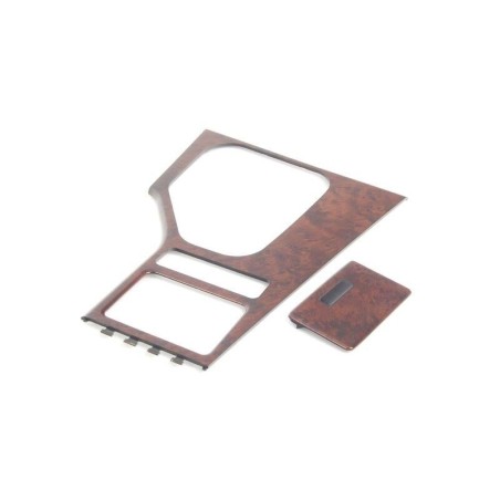 Garniture de console centrale en bois de vavona - Pièce d'origine BMW 51168196963 Garniture de console centrale en bois de vavona - Pièce d'origine BMW 51168196963