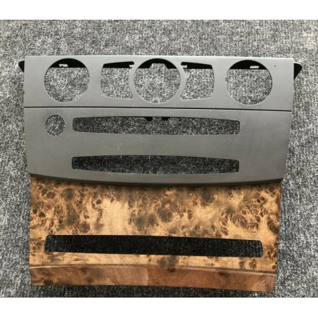Garniture en bois du panneau central de la console - Pièce d'origine BMW 51456951031
