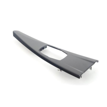 Panneau de garniture de console centrale en noir piano - pièce d'origine BMW 51169232095 - conduite à gauche.